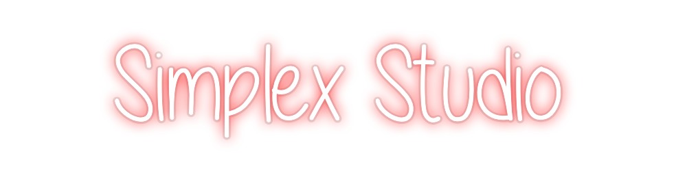 Custom Neon: Simplex Studio