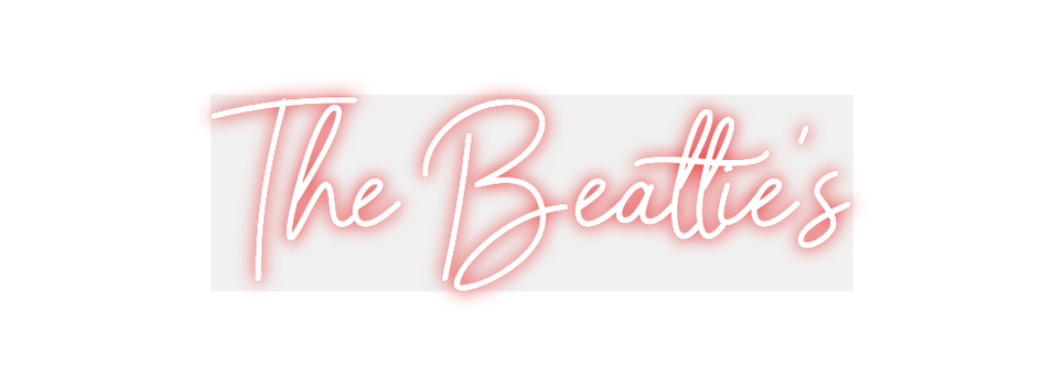 Custom Neon: The Beattie’s