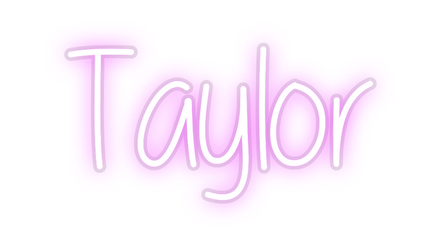 Custom Neon: Taylor