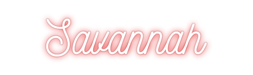 Custom Neon: Savannah
