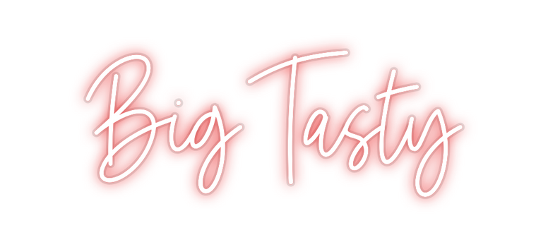 Custom Neon: Big Tasty