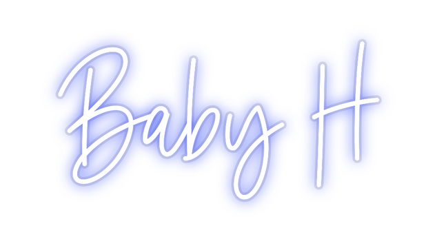 Custom Neon: Baby H