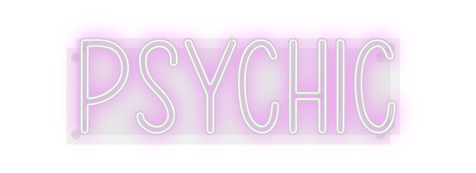 Custom Neon: Psychic