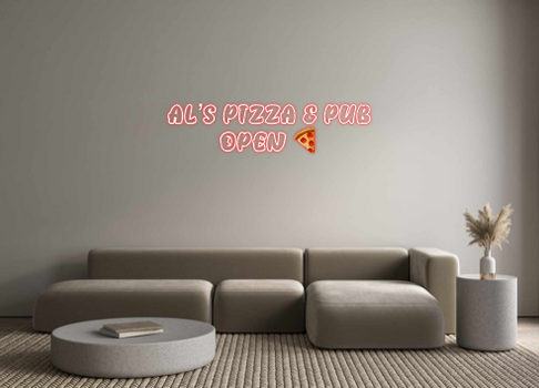 Custom Neon: AL’S PIZZA & ...