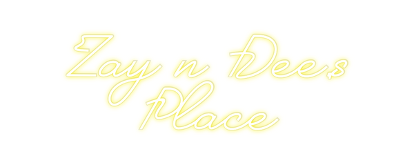 Custom Neon: Zay n Dee’s
...