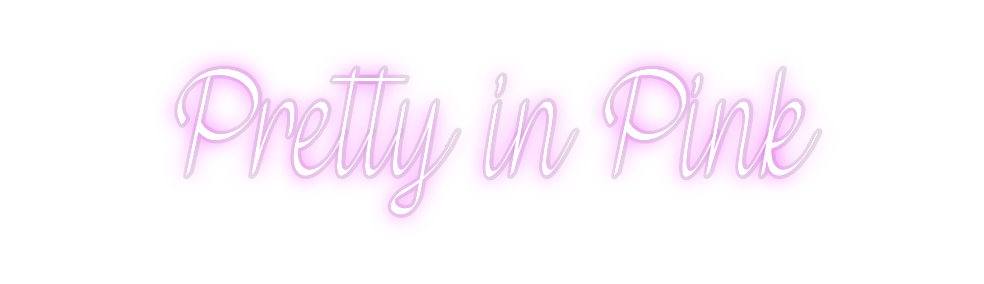 Custom Neon: Pretty in Pink