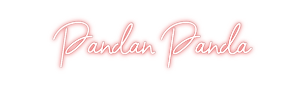 Custom Neon: Pandan Panda