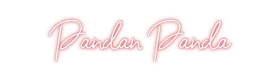 Custom Neon: Pandan Panda