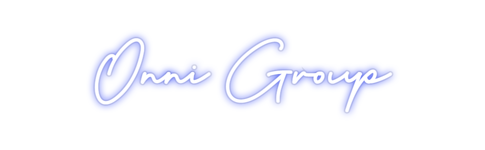 Custom Neon: Onni Group