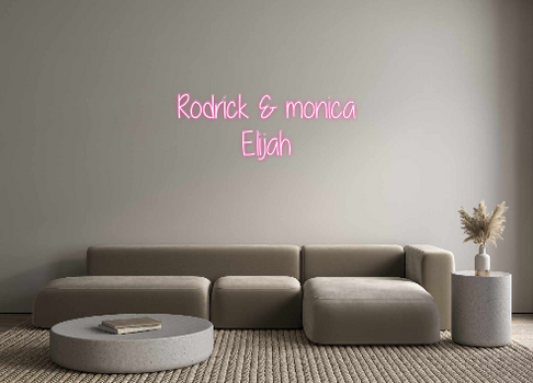 Custom Neon: Rodrick & mon...