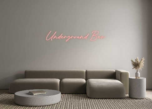 Custom Neon: Underground Bar