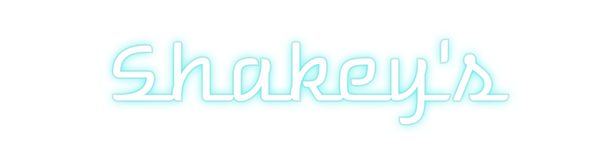 Custom Neon: Shakey's