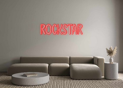 Custom Neon: Rockstar