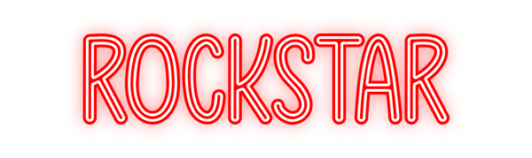Custom Neon: Rockstar