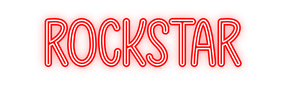 Custom Neon: Rockstar