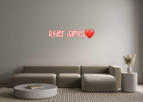 Custom Neon: Ryder James❤️