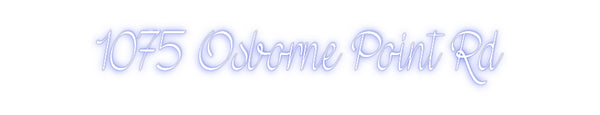 Custom Neon: 1075 Osborne ...