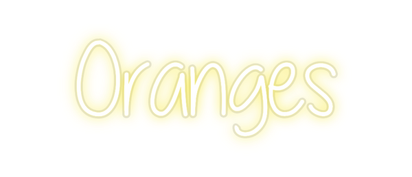 Custom Neon: Oranges