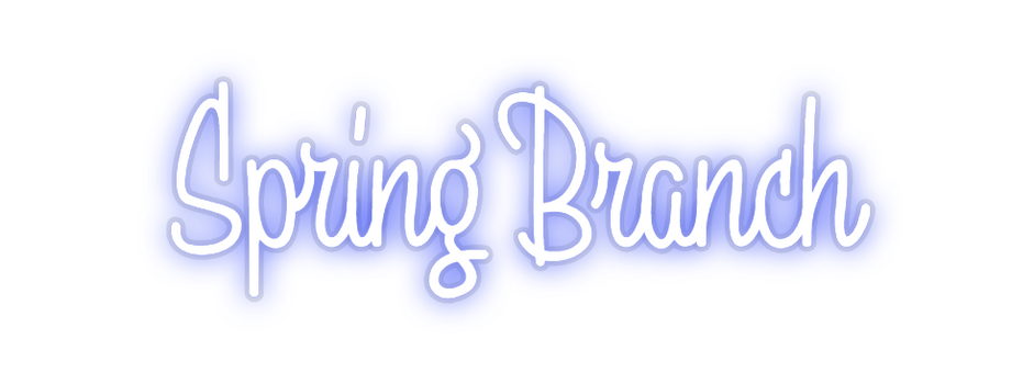 Custom Neon: Spring Branch