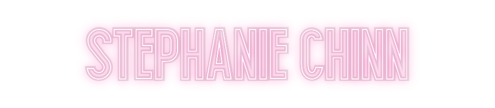 Custom Neon: Stephanie Chinn