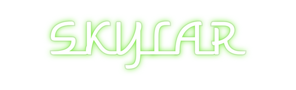 Custom Neon: SKYLAR