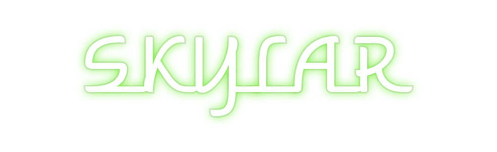 Custom Neon: SKYLAR