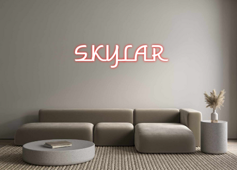Custom Neon: SKYLAR