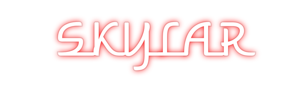 Custom Neon: SKYLAR