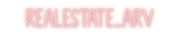 Custom Neon: RealEstate_ARV