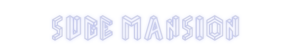 Custom Neon: SUGE MANSION