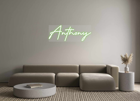 Custom Neon: Anthony