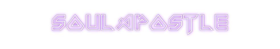 Custom Neon: SoulApostle