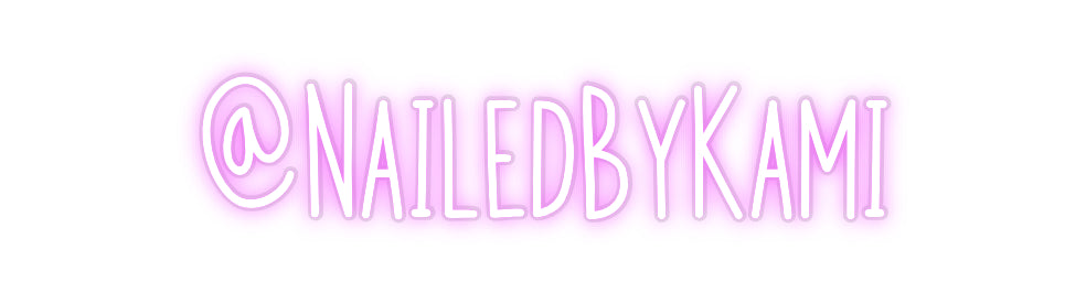 Custom Neon: @NailedByKami