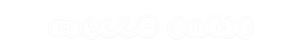 Custom Neon: Mello gang