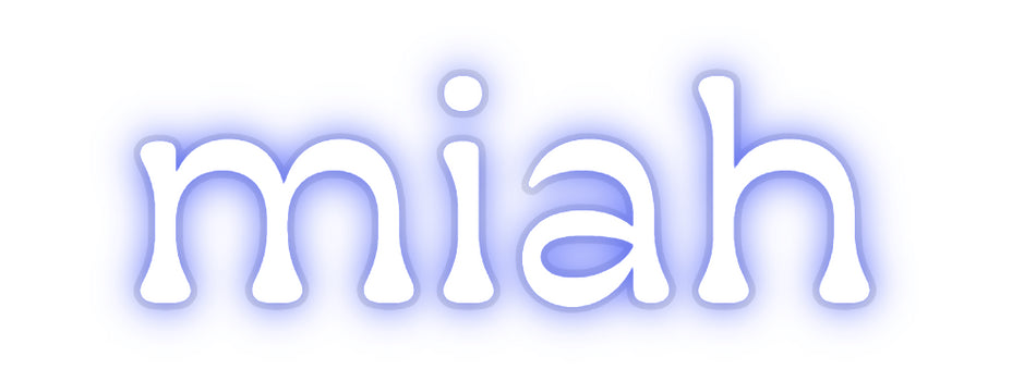 Custom Neon: miah