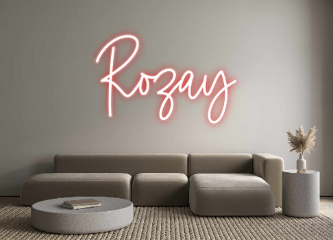 Custom Neon: Rozay