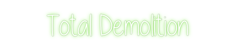Custom Neon: Total Demolit...
