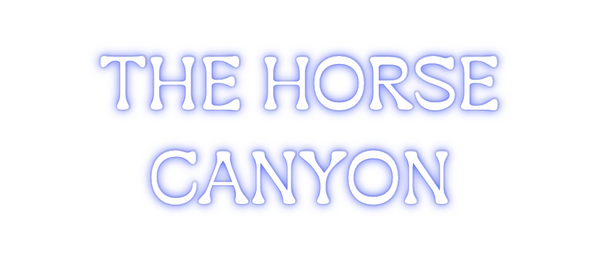 Custom Neon: THE HORSE 
C...