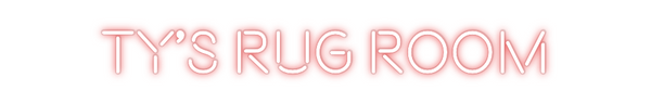 Custom Neon: Ty’s Rug Room