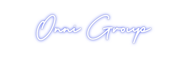 Custom Neon: Onni Group