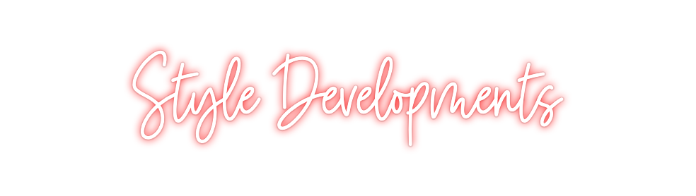 Custom Neon: Style Develop...