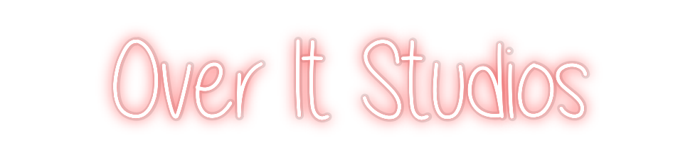 Custom Neon: Over It Studios