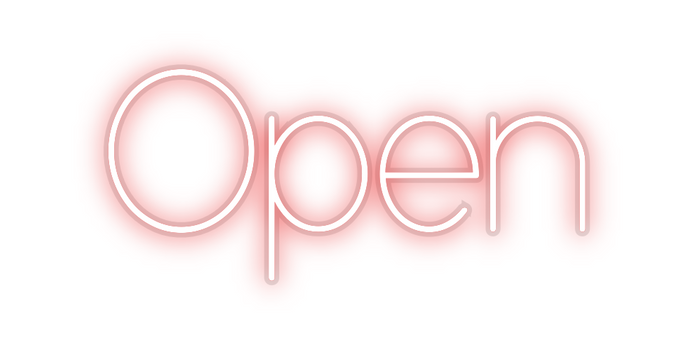 Custom Neon: Open