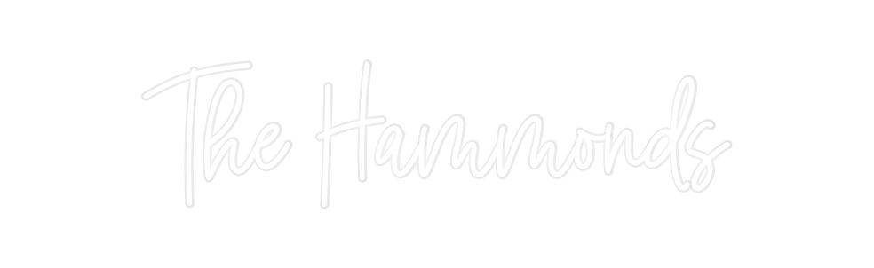 Custom Neon: The Hammonds