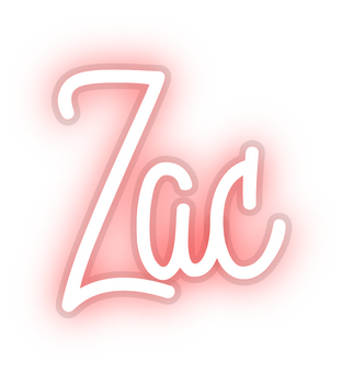 Custom Neon: Zac