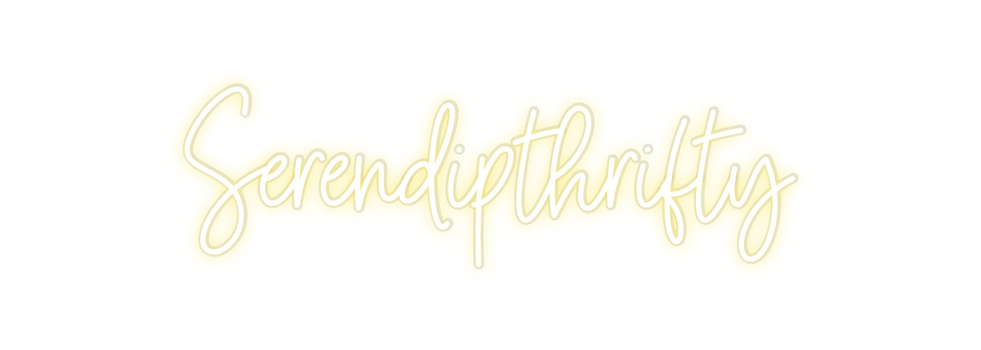 Custom Neon: Serendipthrif...