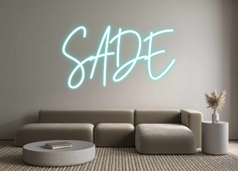Custom Neon: SADE