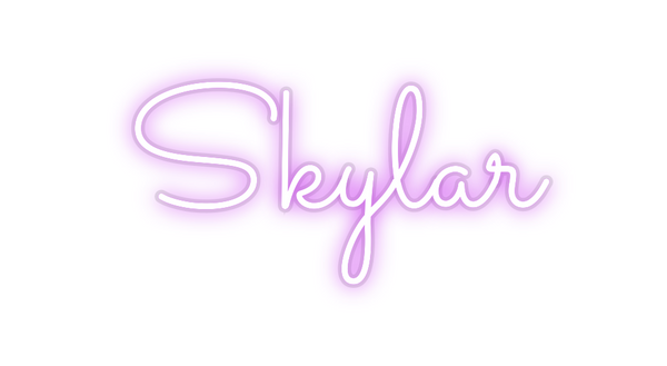 Custom Neon: Skylar