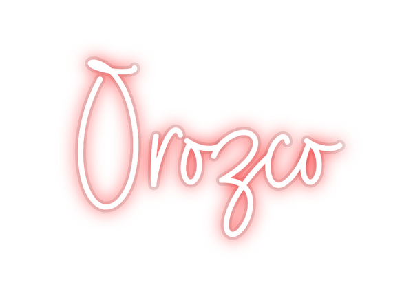 Custom Neon: Orozco