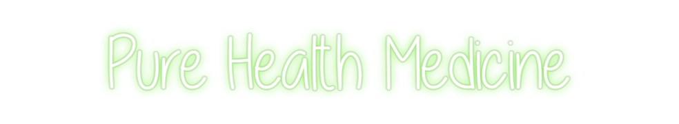 Custom Neon: Pure Health M...